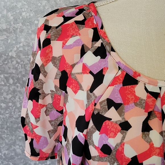 Apt. 9 confetti blouse size large - Picture 2 of 6